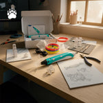 Lapiz de Impresión 3D™ + Filamentos y Plantilla Imprimible de REGALO - ENVÍO GRATIS 🎁