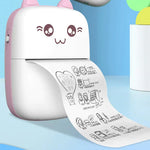 Mini Impresora Portátil Bluetooth Gato + Envió Gratis