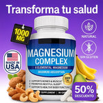Magnesio Complex™ 8 en 1 💊 100% Original de EE.UU + Envío Gratis y Regalo 🎁
