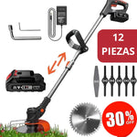 INALAMBRICA! Desbrozadora Eléctrica 3 en 1 Podadora Cortadora Césped