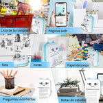 Mini Impresora Portátil Bluetooth Gato + Envió Gratis