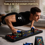 Tabla Push Up Para Flexiones 💪 - REBAJA YA ESOS KILOS DE DICIEMBRE🏋️‍♀️ + Envío Gratis