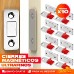 SET X10 CIERRES MAGNÉTICOS ULTRAFINOS