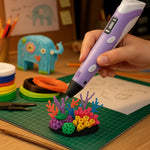 Lapiz de Impresión 3D™ + Filamentos y Plantilla Imprimible de REGALO - ENVÍO GRATIS 🎁