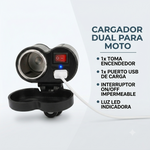 CARGADOR DE CELULAR PARA MOTO️ + ENVIO GRATIS 🔋🏍️