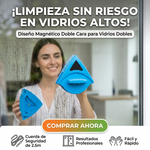🔥 2×1 Limpiador Magnético de Ventanas Doble