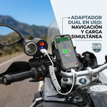 CARGADOR DE CELULAR PARA MOTO️ + ENVIO GRATIS 🔋🏍️