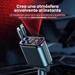 Cargador de Coche Retráctil 120W con Proyección de Cielo Estrellado (5 en 1)