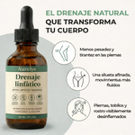 Gotas de bienestar para el drenaje linfático